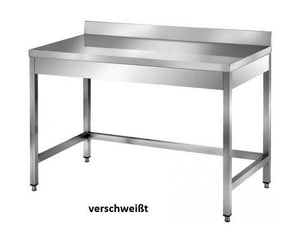 Arbeitstische, Bautiefe 60cm, Bautiefe 70cm, Edelstahlmöbel