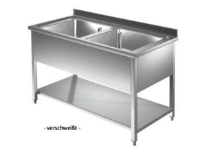 Spültische - Tiefe 60cm, Spültische - Tiefe 70cm, Spültische, Spülschränke + 2 Becken, Edelstahlmöbel, Spültechnik