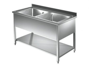Spültische - Tiefe 60cm, Spültische - Tiefe 70cm, Spültische, Spülschränke + 2 Becken, Edelstahlmöbel, Spültechnik