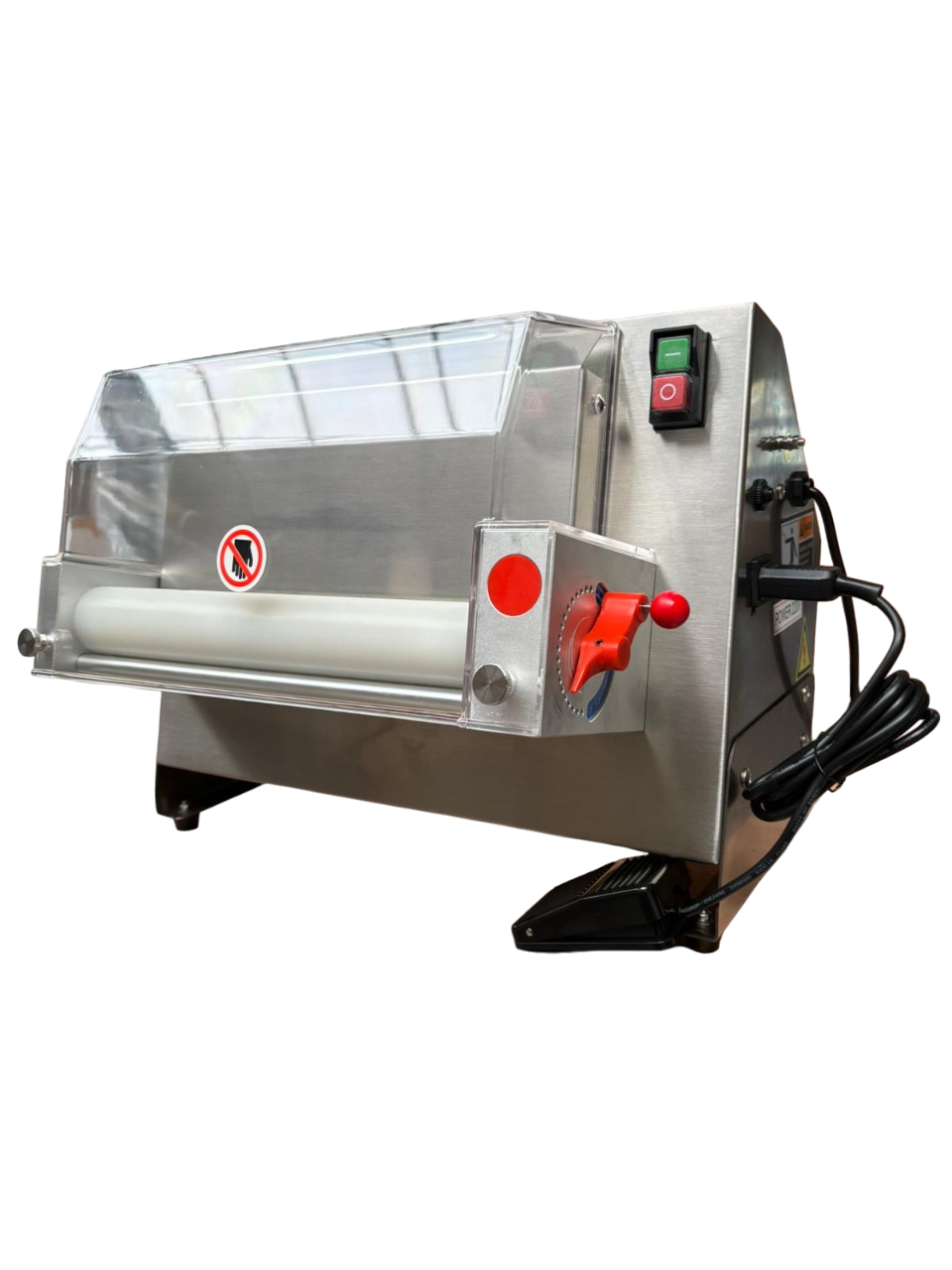 Teigausroller 30 cm einfach inkl. Fußpedal