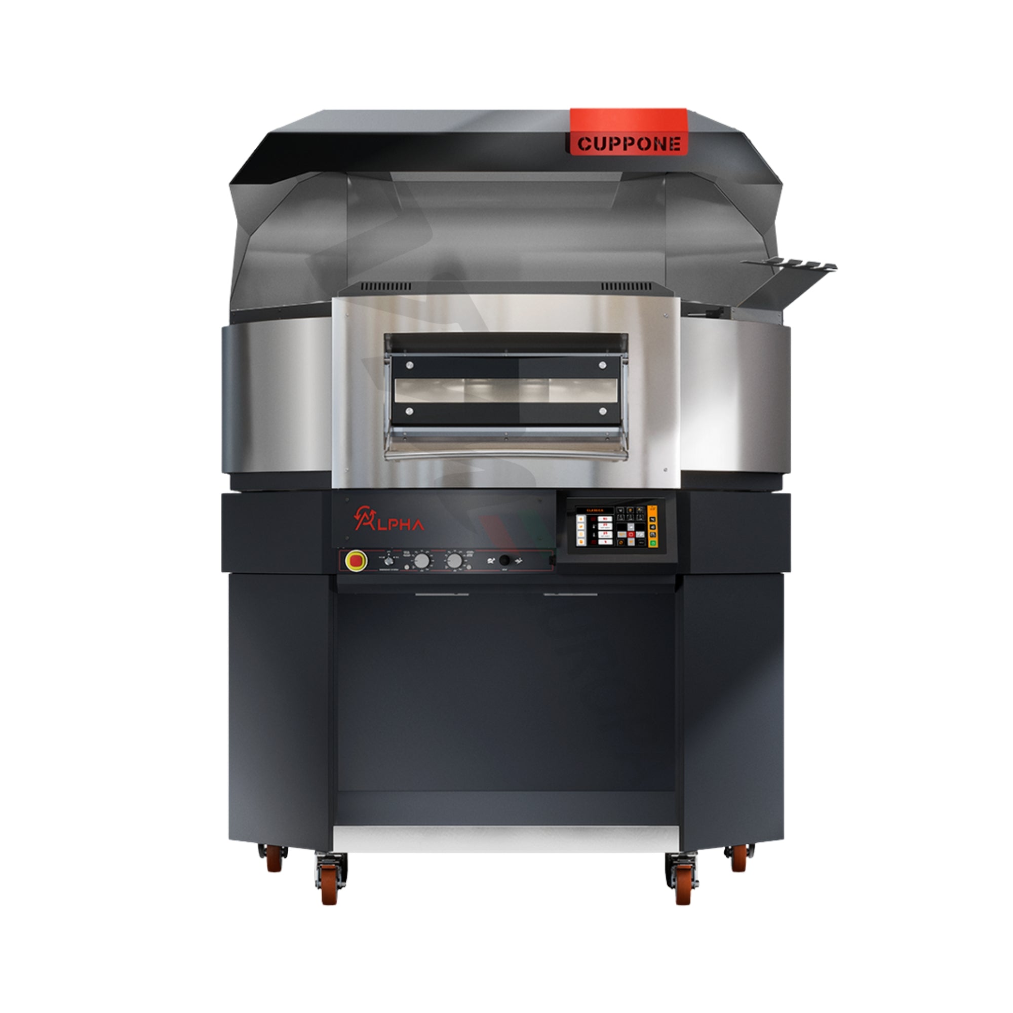 Cuppone Alpha Pizzaofen für 8 Pizzen Ø30cm 1 Kammer Digital - AO110/1TS oder AO140/1TS