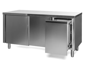 Arbeitsschränke, Arbeitsschränke geschlossen, Edelstahlmöbel