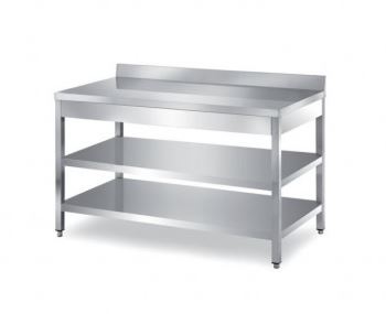 Arbeitstische, Bautiefe 60cm, Bautiefe 70cm, Edelstahlmöbel