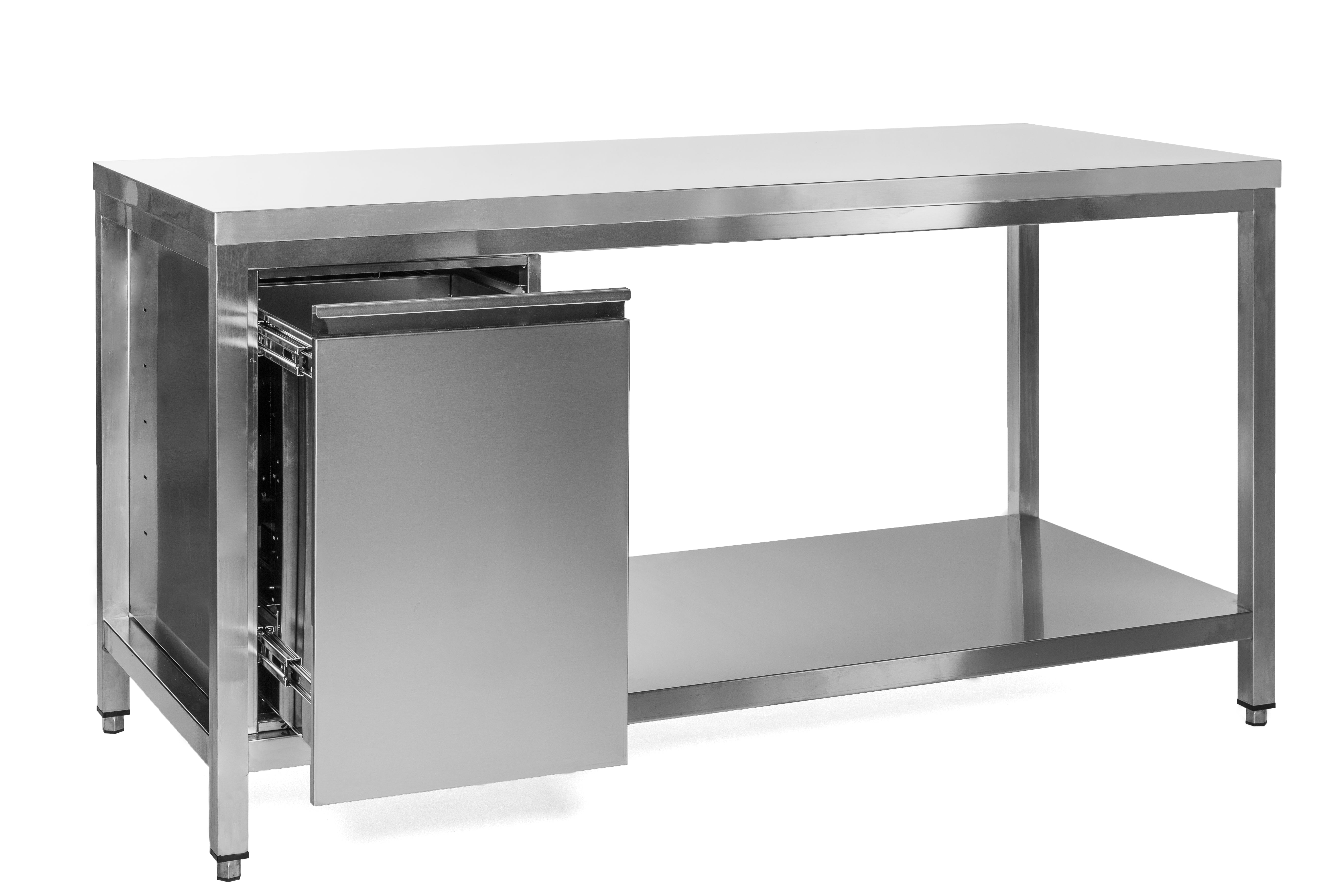 Arbeitstische, Bautiefe 60cm, Bautiefe 70cm, Edelstahlmöbel