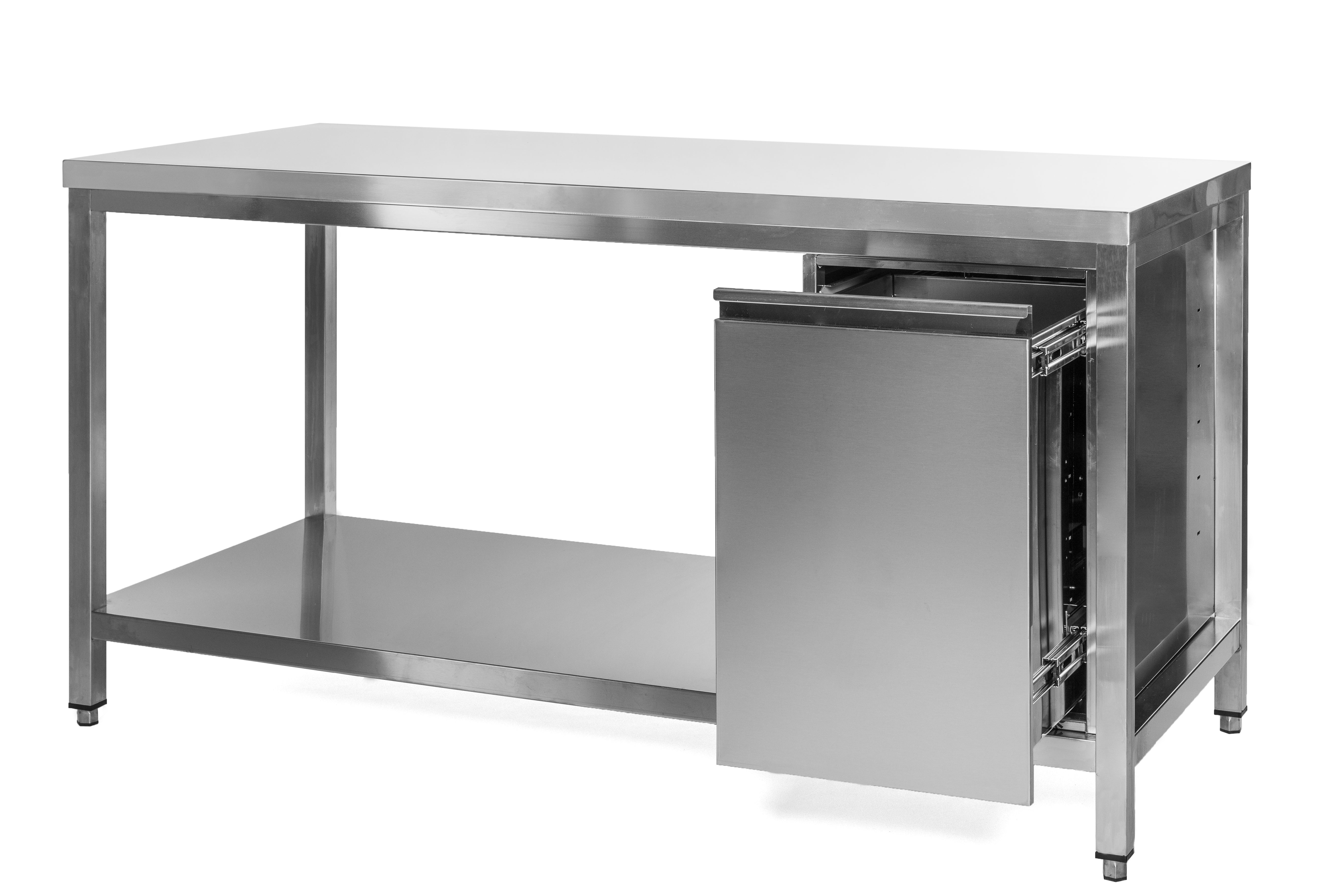 Arbeitstische, Bautiefe 60cm, Bautiefe 70cm, Edelstahlmöbel