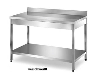 Arbeitstische, Bautiefe 60cm, Bautiefe 70cm, Edelstahlmöbel