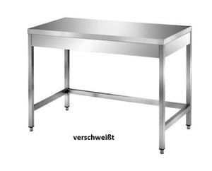 Arbeitstische, Bautiefe 60cm, Bautiefe 70cm, Edelstahlmöbel