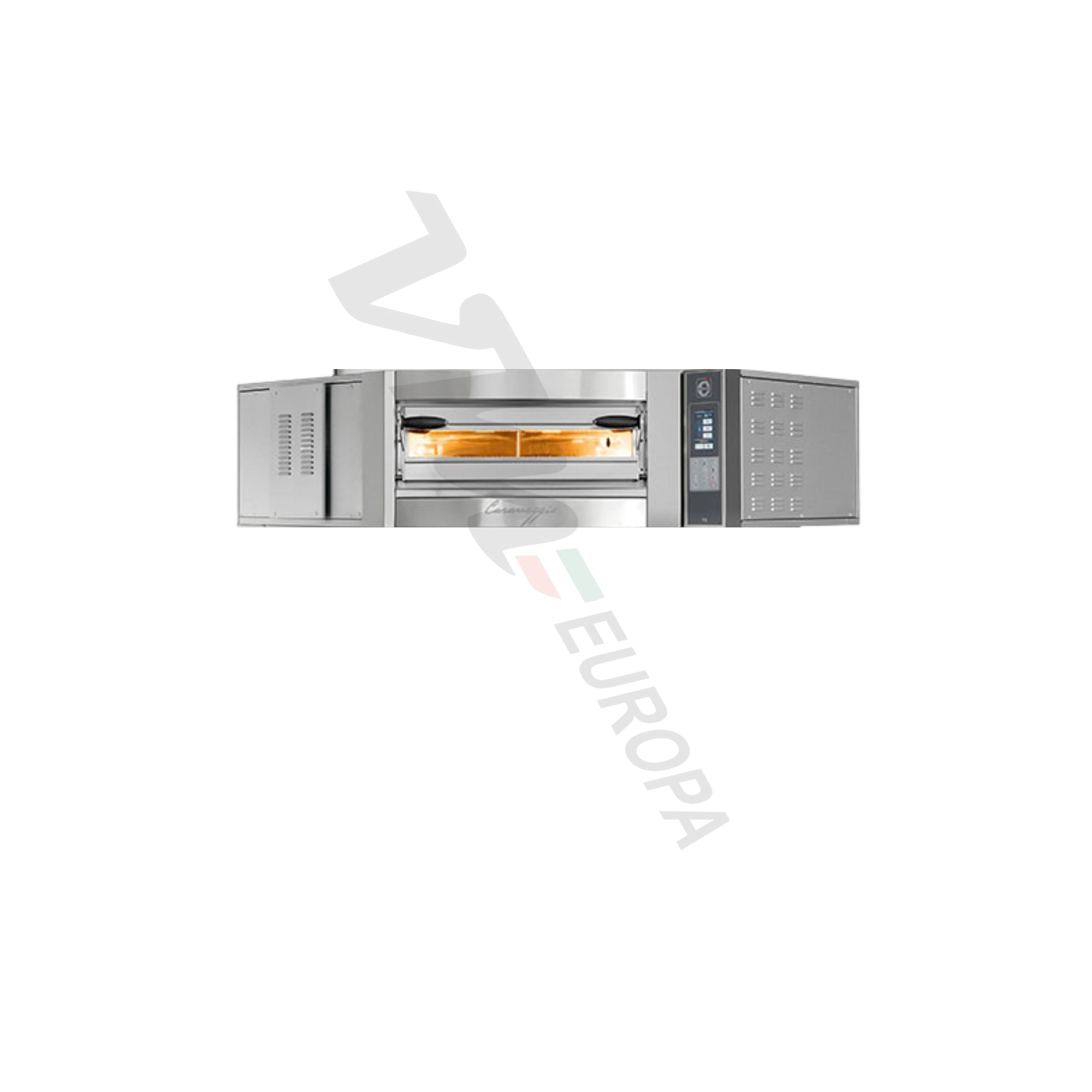 Cuppone Caravaggio Pizzaofen für 4 Pizzen Ø35cm 1 Kammer Touch-Display - CR535/1TS