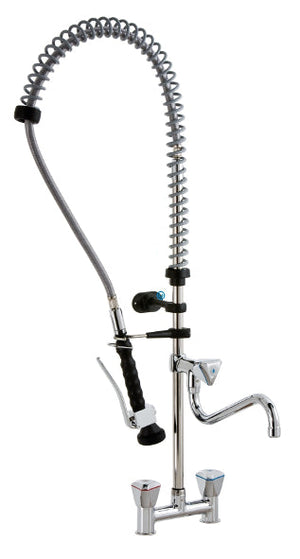 Geschirrbrausen, Armaturen