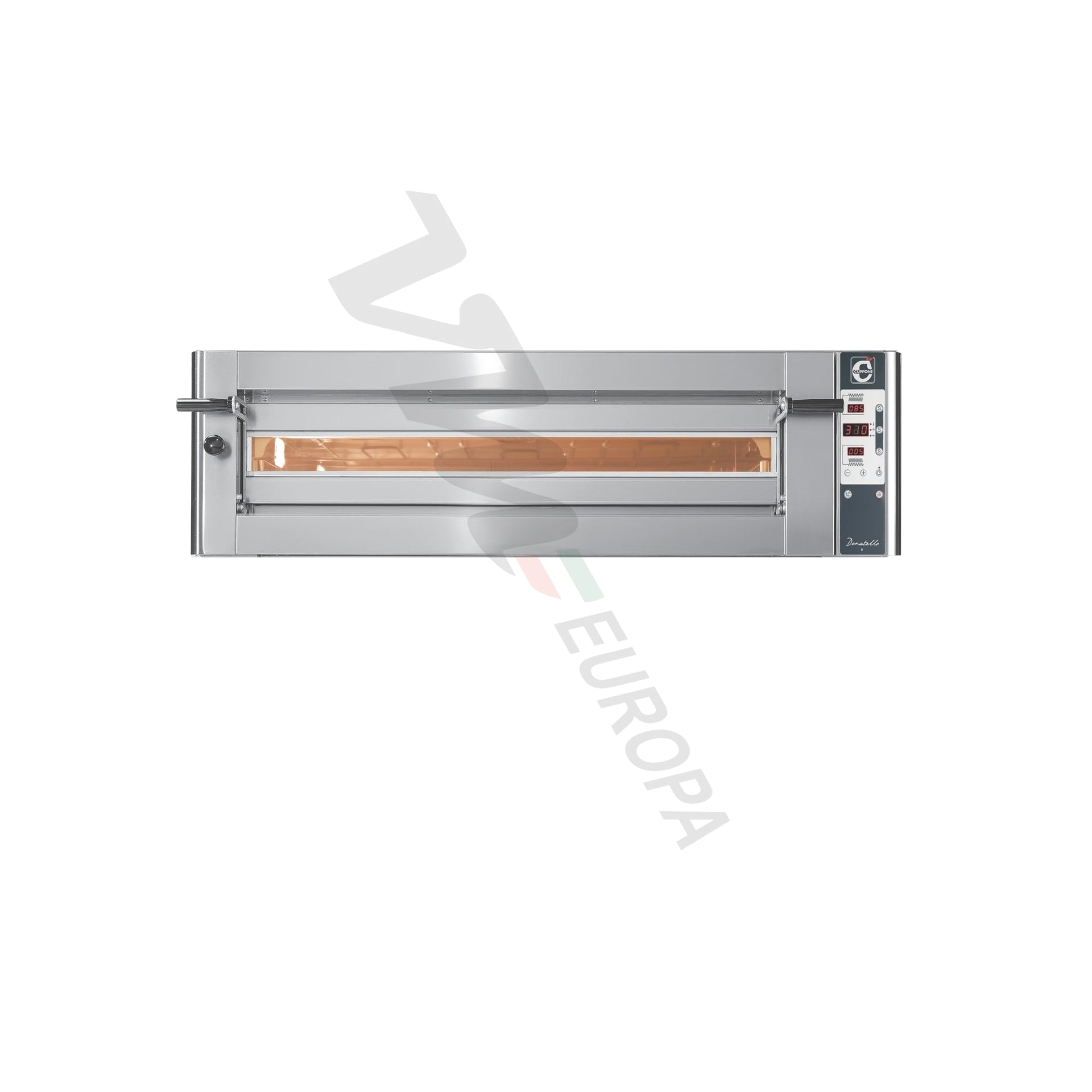 Cuppone Donatello Pizzaofen für 9 Pizzen Ø35cm 1 Kammer Knopfsteuerung - DN935/1CD