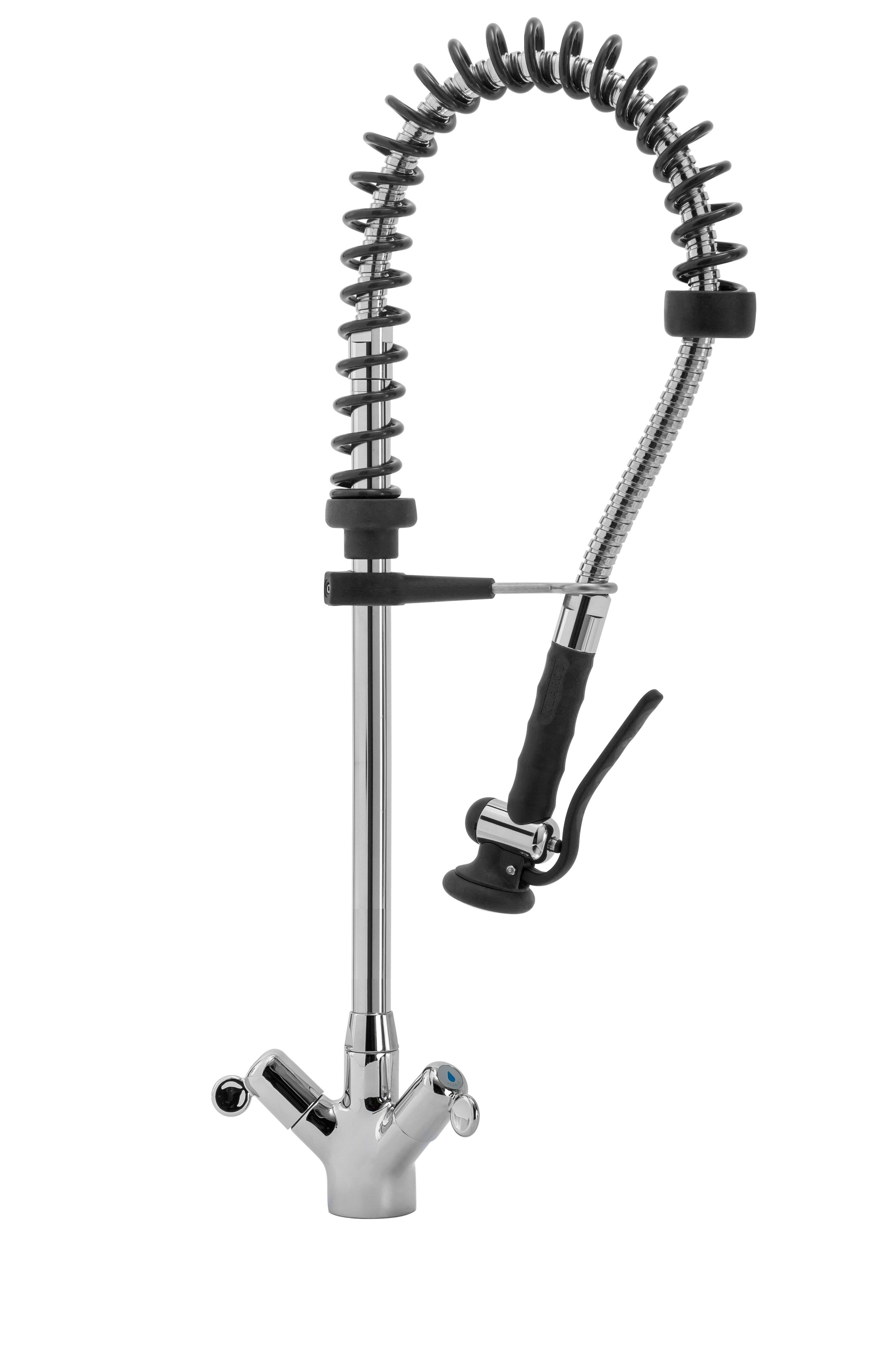 Geschirrbrausen, Armaturen