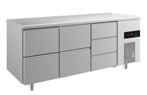 Kühltische, Kühltische 700er Serie, Kühltechnik, Kühltechnik