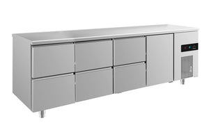 Kühltische, Kühltische 700er Serie, Kühltechnik, Kühltechnik