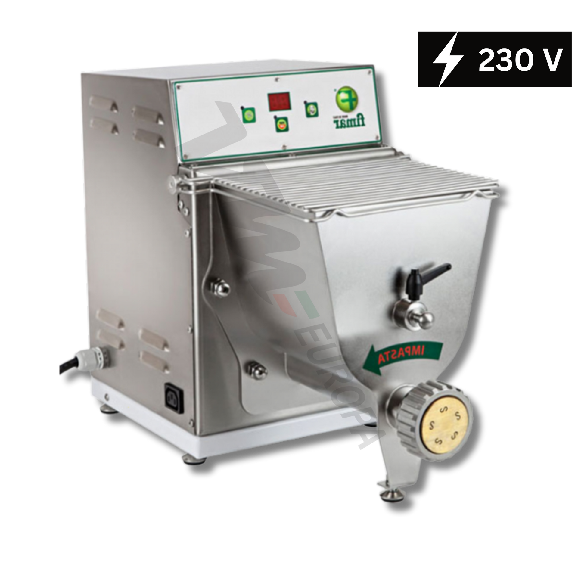 Fimar PF25E - Professionelle Nudelmaschine 2-in-1 - zum Kneten und Pressen