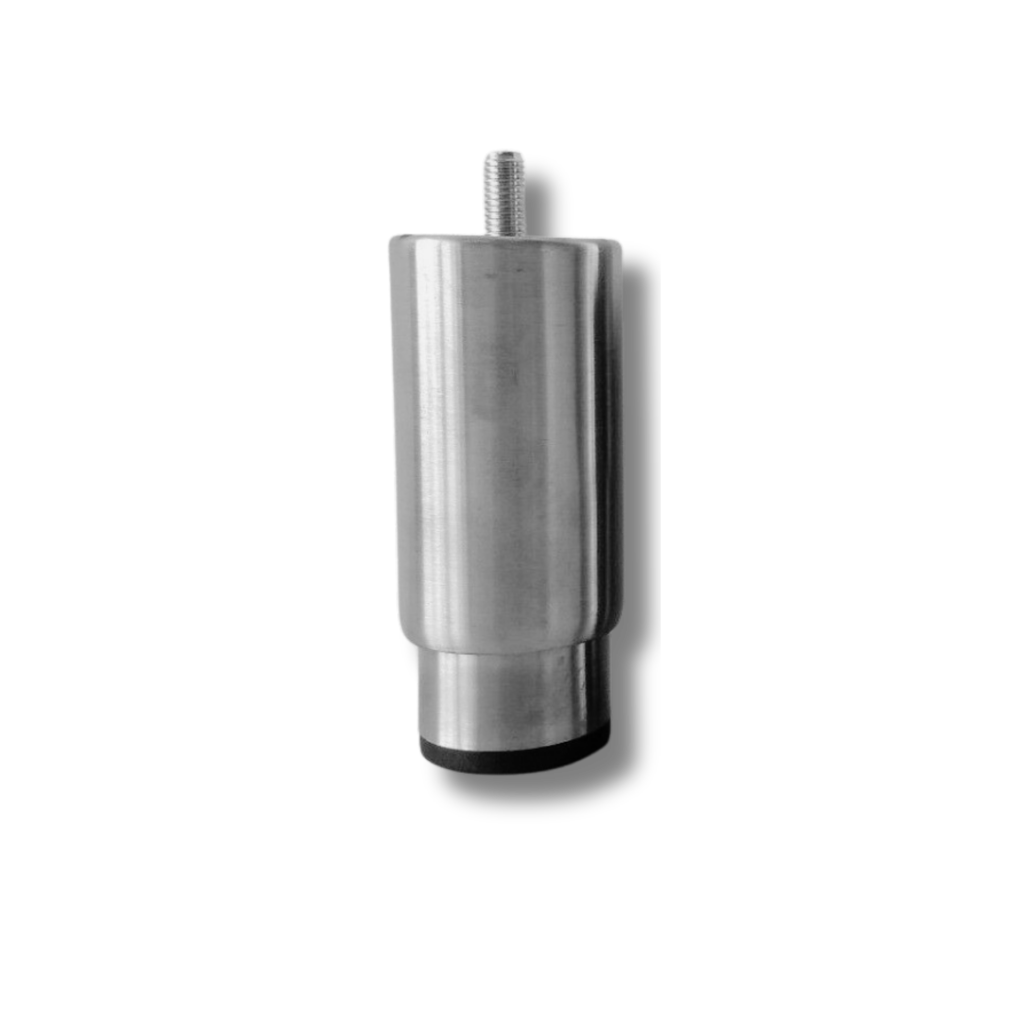 Gastro Standfuß - 15 cm Höhe - Höhenverstellbar bis 5 cm - Edelstahllegierung AISI 304 - Grilltisch Zubereitungstisch Arbeitstisch Edelstahltisch Gastro Tisch