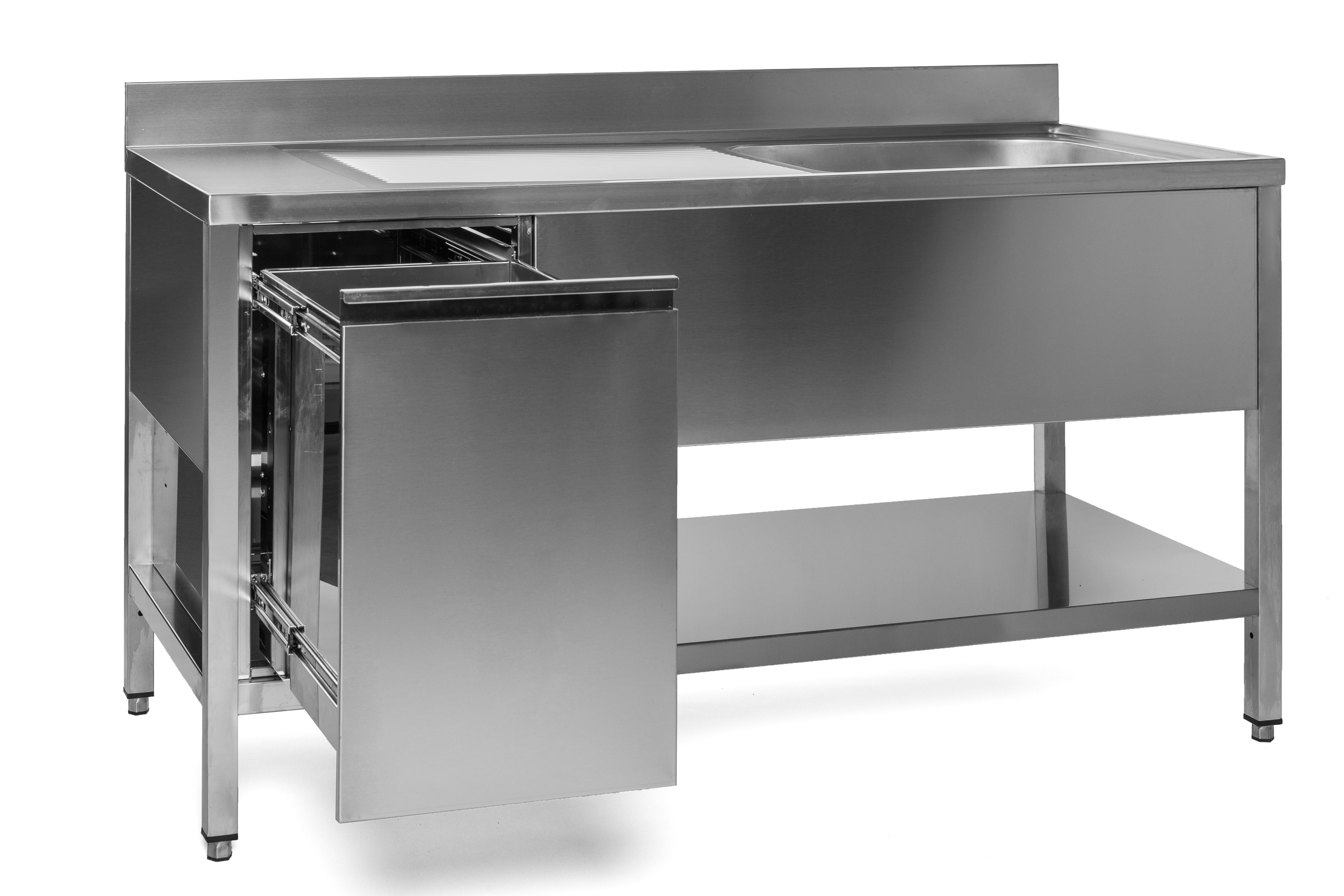 Spültische - Tiefe 60cm, Spültische - Tiefe 70cm, Spültische, Edelstahlmöbel, Spültechnik