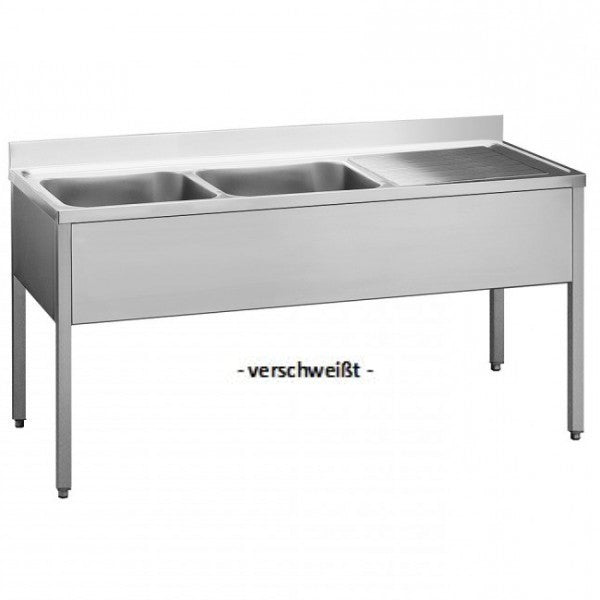 Spültische - Tiefe 60cm, Spültische - Tiefe 70cm, Spültische, Spülschränke + 2 Becken, Edelstahlmöbel, Spültechnik