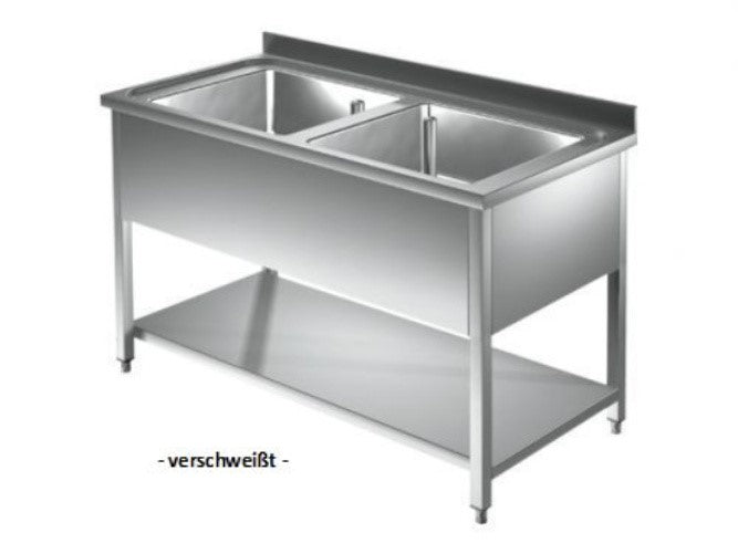 Spültische - Tiefe 60cm, Spültische - Tiefe 70cm, Spültische, Spülschränke + 2 Becken, Edelstahlmöbel, Spültechnik