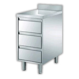 Schubladenschränke, Edelstahlmöbel, Bautiefe 60cm, Bautiefe 70cm