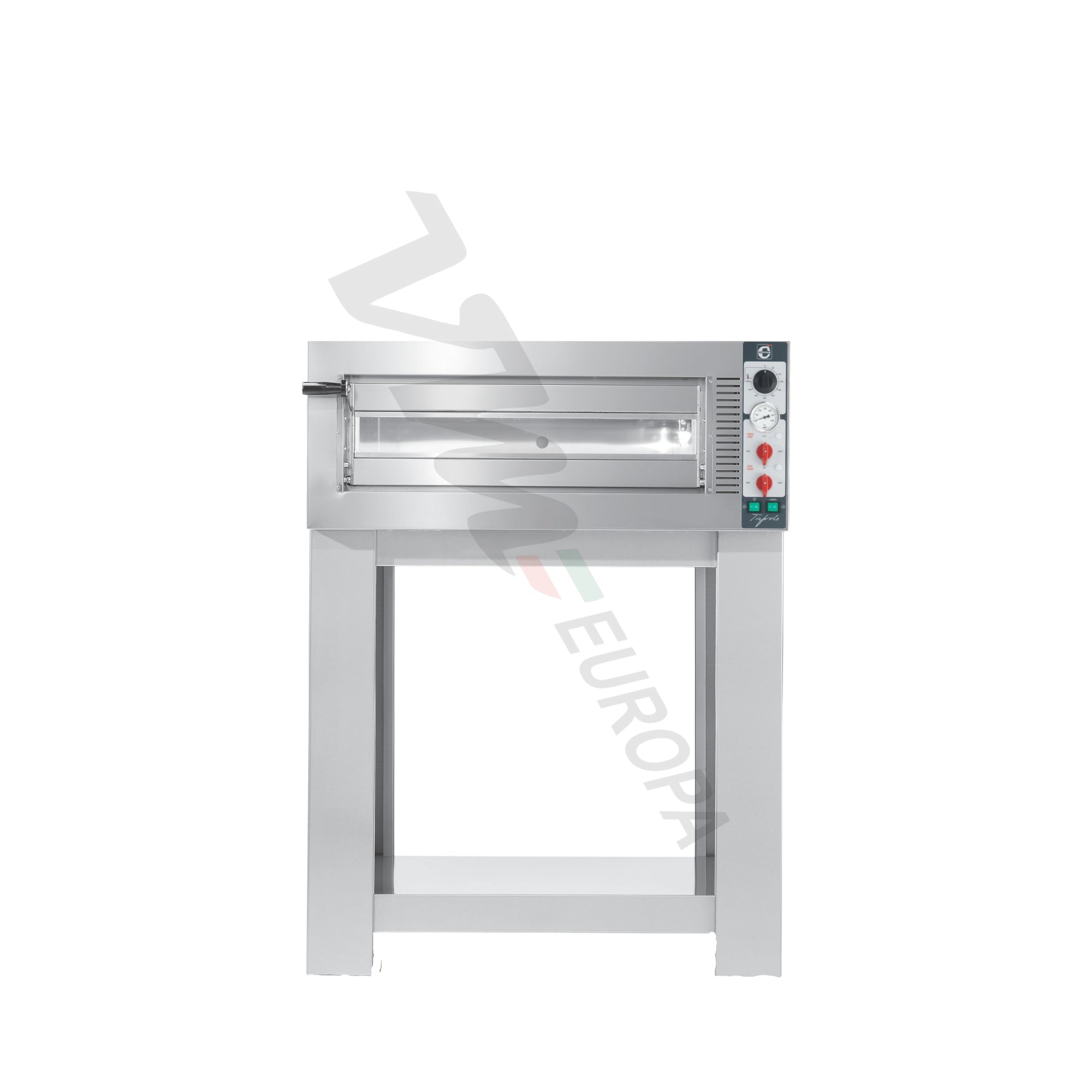 Cuppone Tiepolo Pizzaofen für 4 Pizzen Ø35cm 1 Kammer Kombisteuerung - TP435/1CM