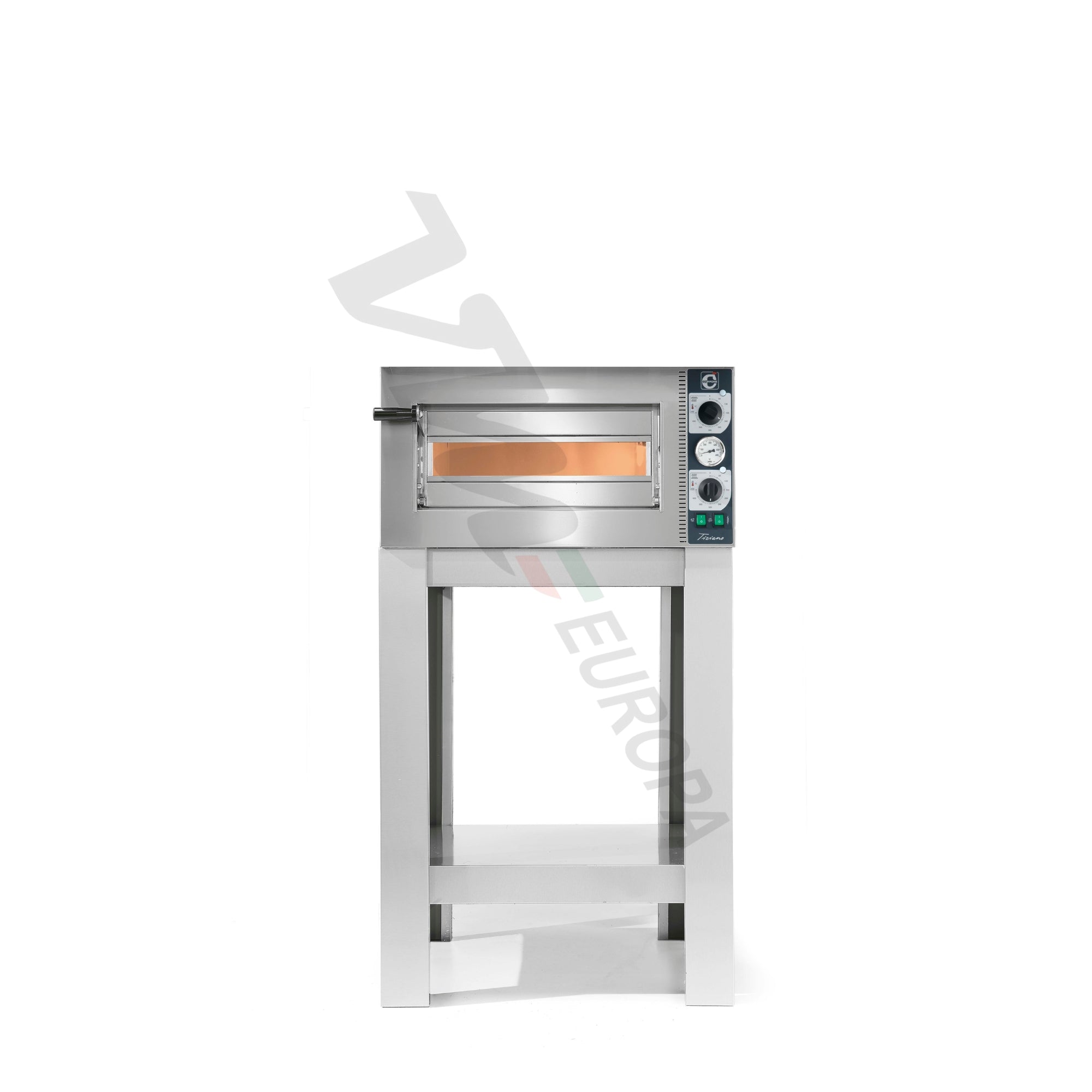Cuppone Tiziano Pizzaofen für 2 Pizzen Ø30cm 1 Kammer Mechanisch - TZ230/1M