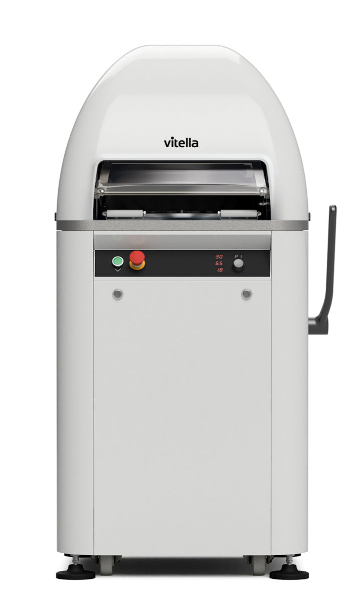 Vitella Rundwirker Manuell, Halbautomatisch oder Automatisch – 9 Programme, 400V, AVPN-zertifiziert, Perfekte Teiglinge in nur 60–90 Sekunden